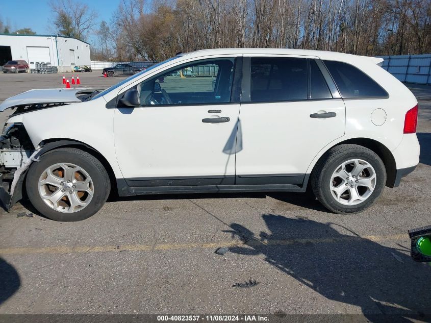 2013 Ford Edge Se VIN: 2FMDK3G91DBA82841 Lot: 40823537