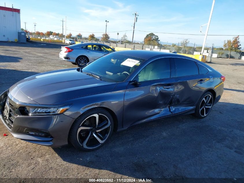 2019 Honda Accord Sport VIN: 1HGCV1F38KA001207 Lot: 40823552