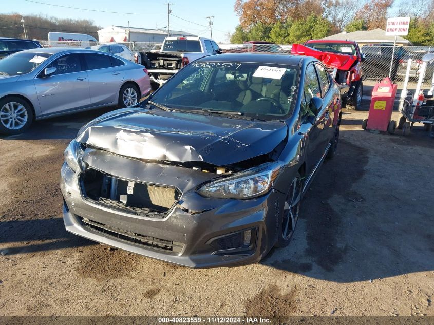 2018 Subaru Impreza 2.0I Sport VIN: 4S3GKAM68J3605090 Lot: 40823559