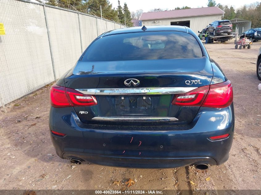 2015 Infiniti Q70L 3.7X VIN: JN1BY1PR0FM831319 Lot: 40823564