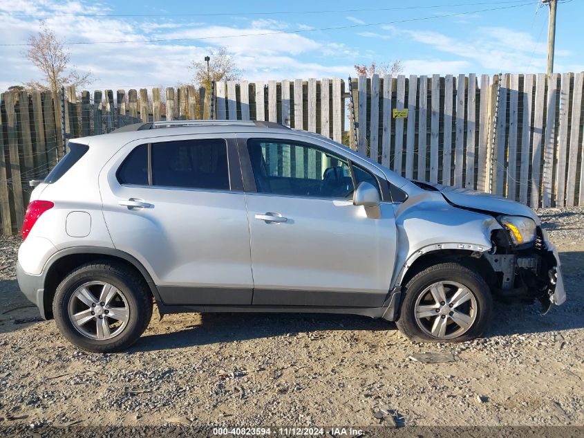 2015 Chevrolet Trax Lt VIN: 3GNCJRSB6FL173246 Lot: 40823594