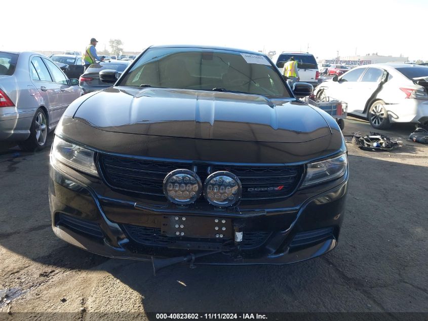 2017 Dodge Charger Police Rwd VIN: 2C3CDXAG4HH599258 Lot: 40823602