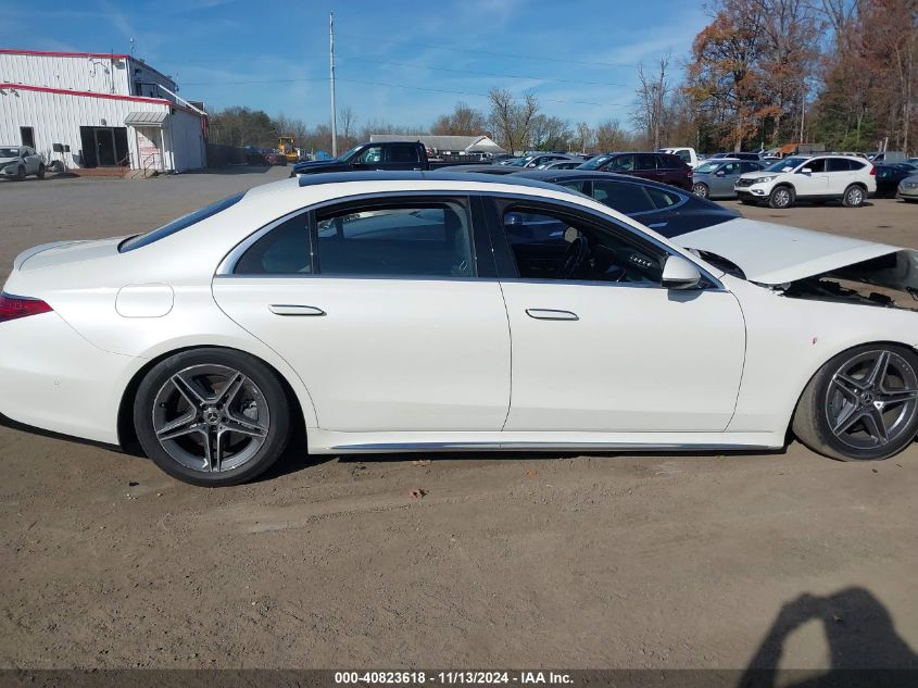 2021 Mercedes-Benz S 580 4Matic VIN: W1K6G7GB3MA041279 Lot: 40823618