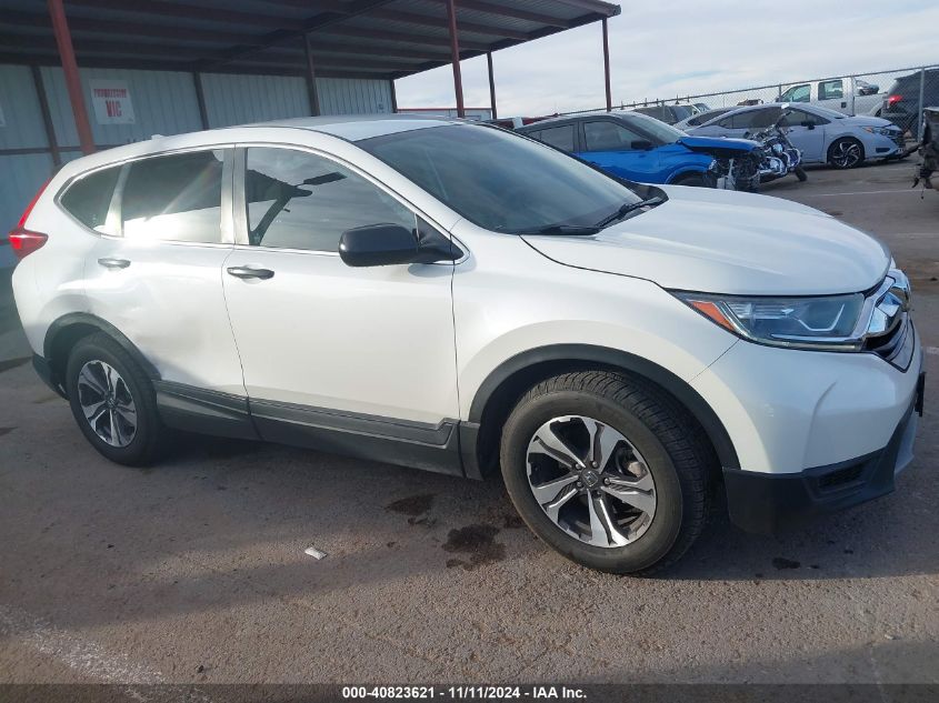 2017 Honda Cr-V Lx VIN: 5J6RW5H3XHL005812 Lot: 40823621