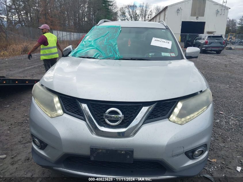 2015 Nissan Rogue Sl VIN: 5N1AT2MV5FC820896 Lot: 40823628