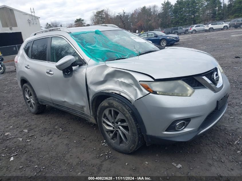 2015 Nissan Rogue Sl VIN: 5N1AT2MV5FC820896 Lot: 40823628