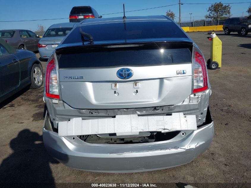 2014 Toyota Prius Two VIN: JTDKN3DU5E0392425 Lot: 40823638