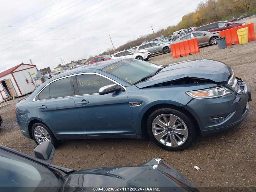 2010 Ford Taurus Limited VIN: 1FAHP2JW3AG155122 Lot: 40823652