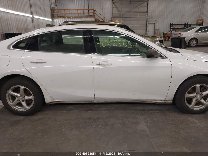 2018 Chevrolet Malibu 1Ls VIN: 1G1ZB5ST9JF116309 Lot: 40823654