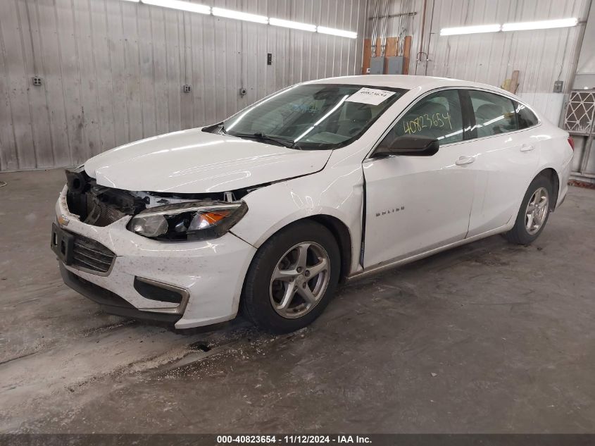 2018 Chevrolet Malibu 1Ls VIN: 1G1ZB5ST9JF116309 Lot: 40823654