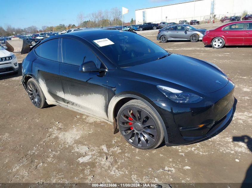 VIN 7SAYGDEF4PF962268 2023 TESLA MODEL Y no.1