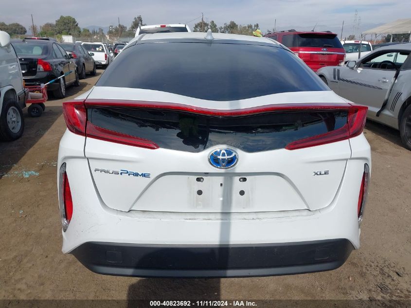 2022 Toyota Prius Prime Xle VIN: JTDKAMFP6N3226888 Lot: 40823692