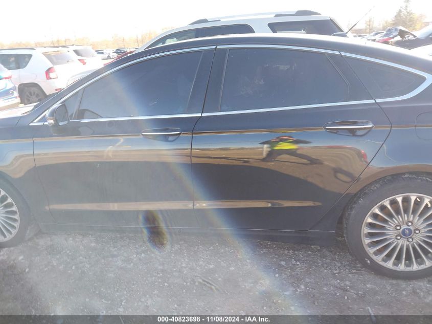 2014 FORD FUSION TITANIUM - 3FA6P0K99ER320416