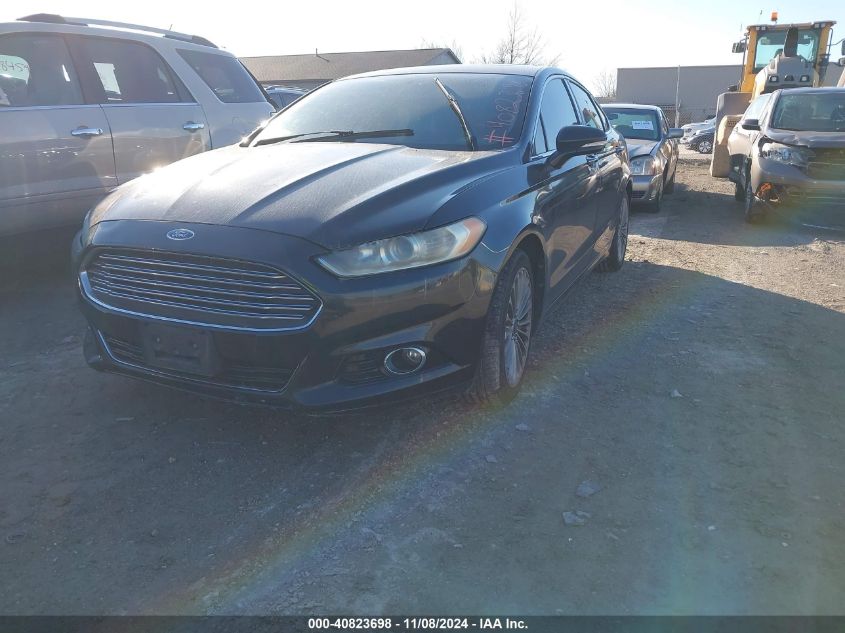 VIN 3FA6P0K99ER320416 2014 Ford Fusion, Titanium no.2