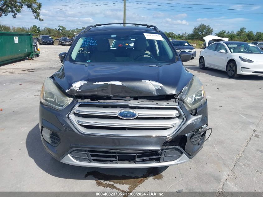 2018 Ford Escape Sel VIN: 1FMCU0HD9JUA61037 Lot: 40823705