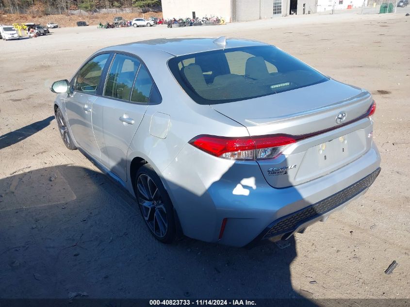 2022 Toyota Corolla Se VIN: JTDS4MCE1NJ097464 Lot: 40823733