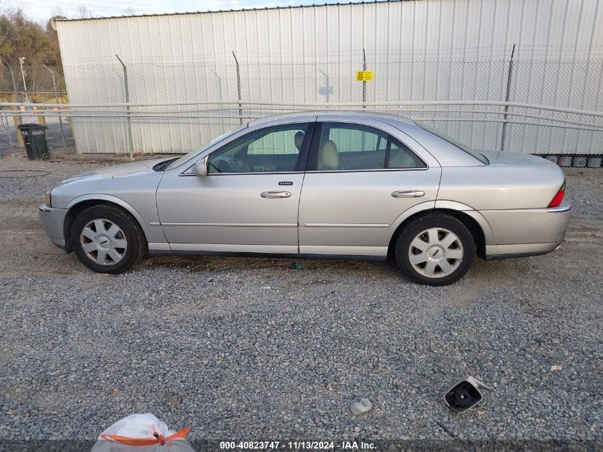 2005 Lincoln Ls V6 VIN: 1LNHM86S85Y625376 Lot: 40823747