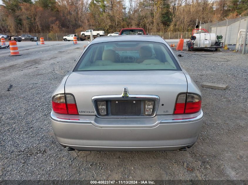 2005 Lincoln Ls V6 VIN: 1LNHM86S85Y625376 Lot: 40823747