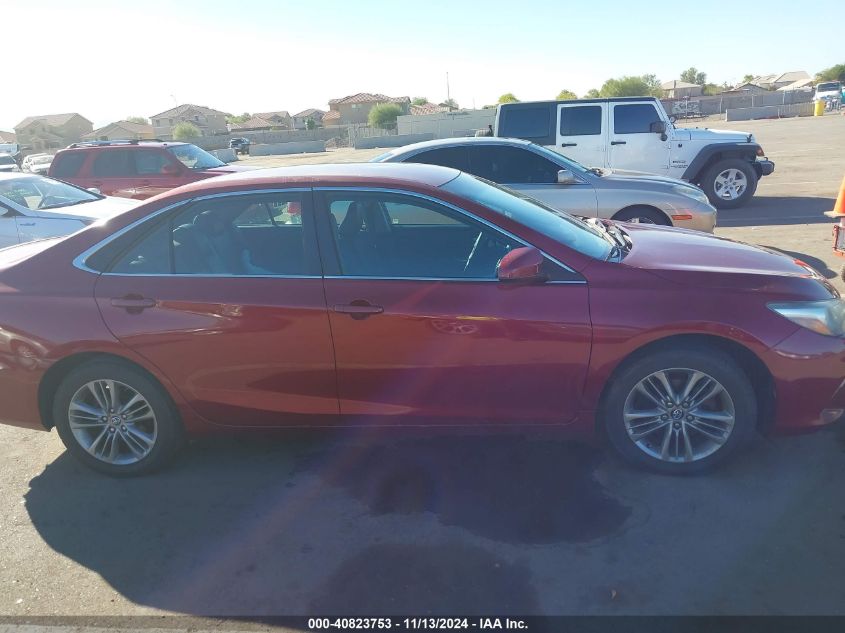 2016 TOYOTA CAMRY SE - 4T1BF1FK9GU601105