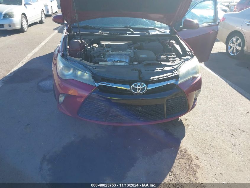 2016 TOYOTA CAMRY SE - 4T1BF1FK9GU601105