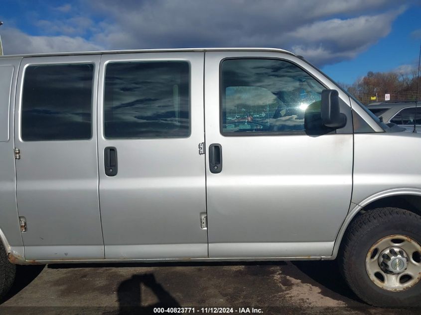 2012 Chevrolet Express 2500 Work Van VIN: 1GCWGFBA4C1161500 Lot: 40823771