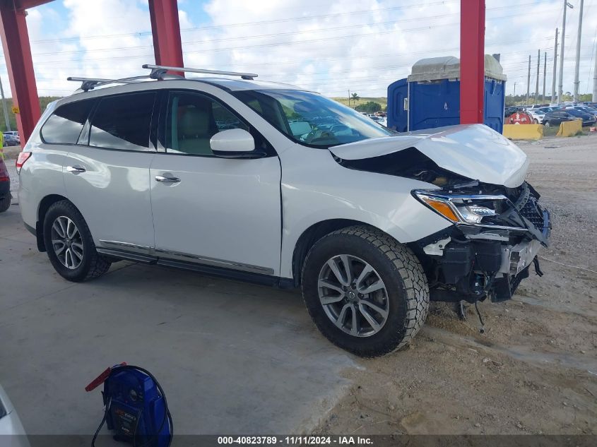 2014 Nissan Pathfinder Sl VIN: 5N1AR2MM5EC633419 Lot: 40823789