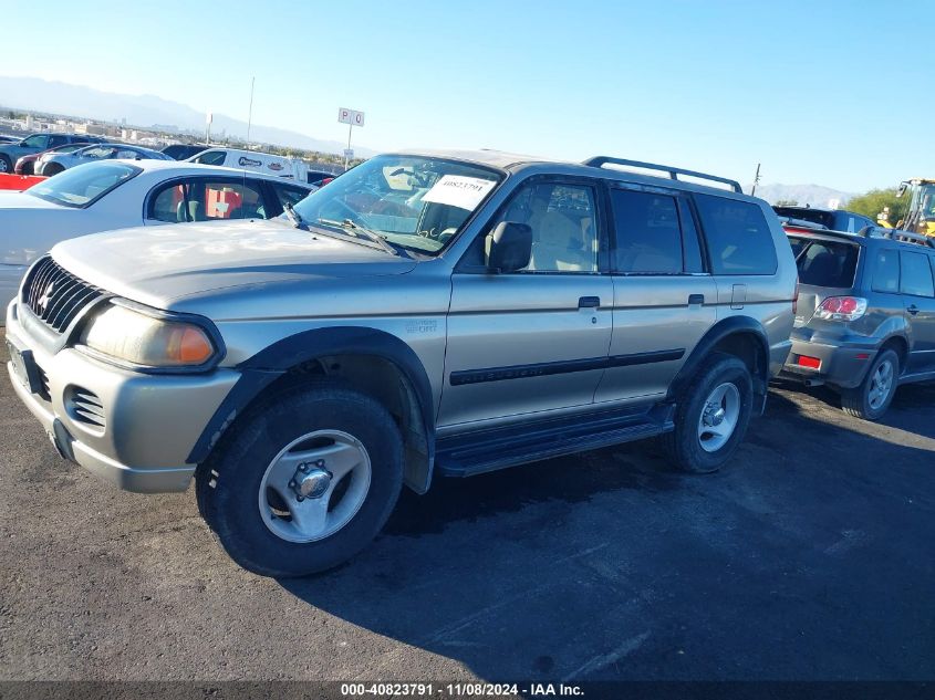 2001 Mitsubishi Montero Sport Xls VIN: JA4MT31H71P043980 Lot: 40823791