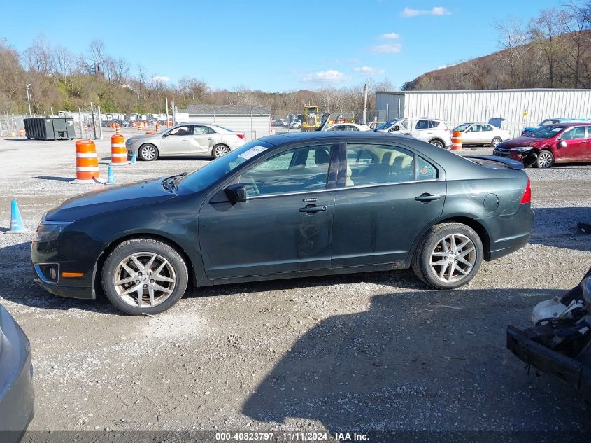 2010 Ford Fusion Sel VIN: 3FAHP0JG1AR225061 Lot: 40823797