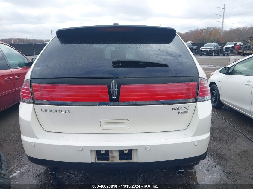 2008 Lincoln Mkx VIN: 2LMDU88C58BJ19885 Lot: 40823818