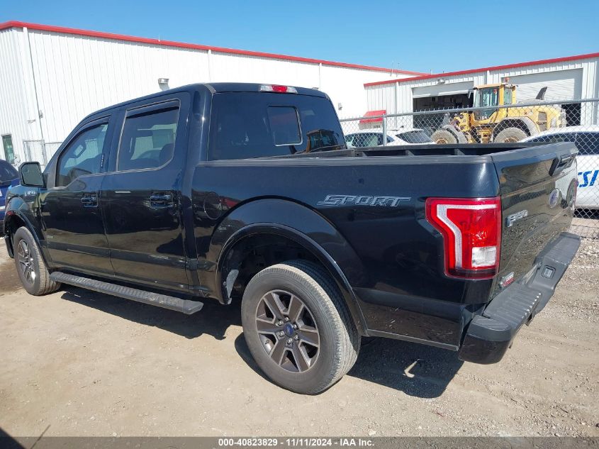 2017 Ford F-150 Xlt VIN: 1FTEW1CP6HKC10895 Lot: 40823829