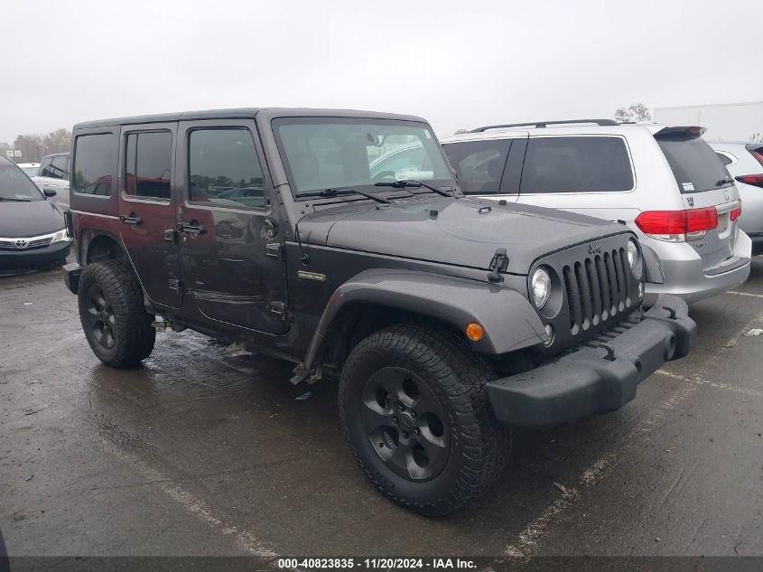 2017 Jeep Wrangler Unlimited Freedom 4X4 VIN: 1C4BJWDG5HL566231 Lot: 40823835