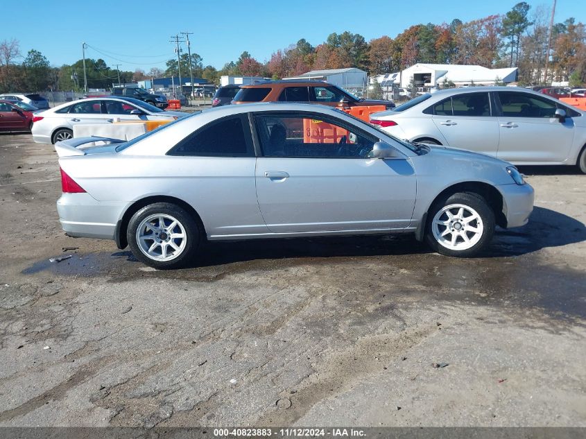 2003 Honda Civic Ex VIN: 1HGEM21903L054664 Lot: 40823883