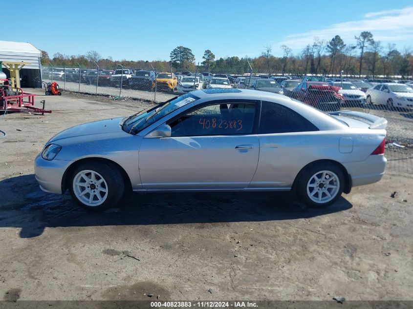 2003 Honda Civic Ex VIN: 1HGEM21903L054664 Lot: 40823883