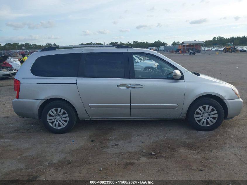 2012 Kia Sedona Lx VIN: KNDMG4C70C6449855 Lot: 40823900