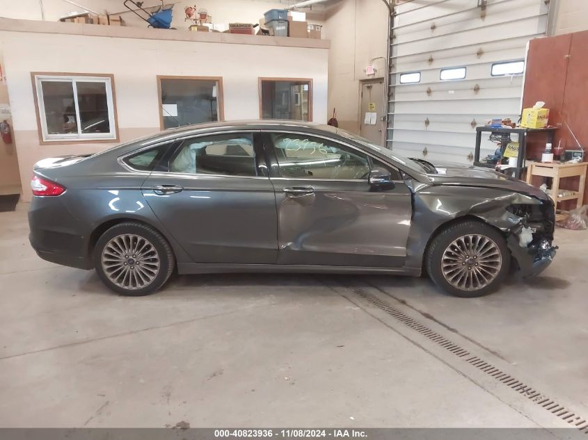 2016 Ford Fusion Titanium VIN: 3FA6P0K96GR399000 Lot: 40823936