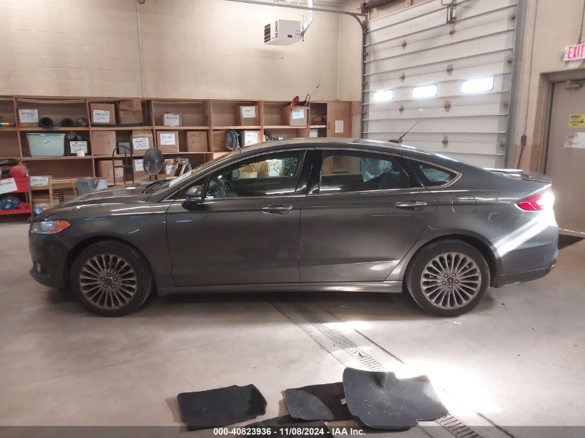 2016 Ford Fusion Titanium VIN: 3FA6P0K96GR399000 Lot: 40823936