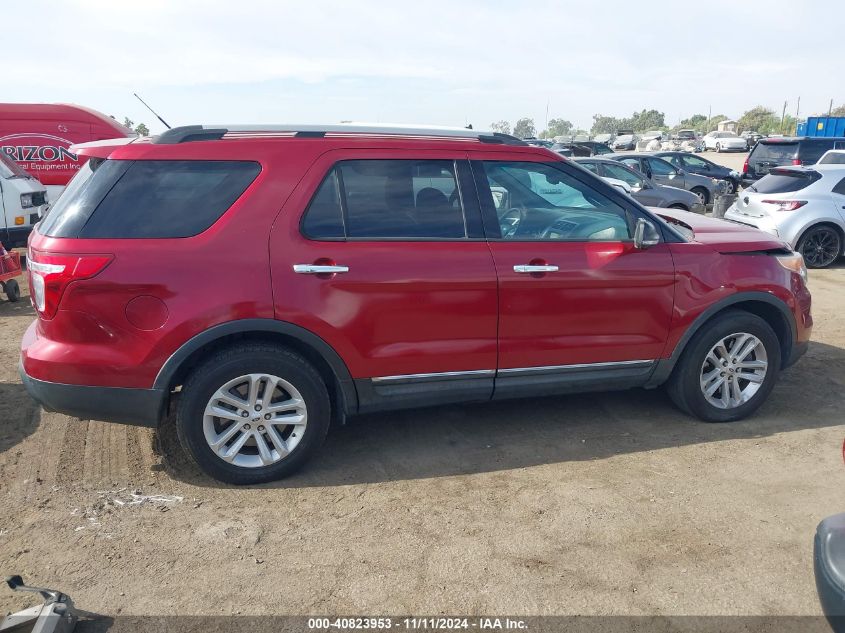 2013 Ford Explorer Xlt VIN: 1FM5K7D95DGC00169 Lot: 40823953