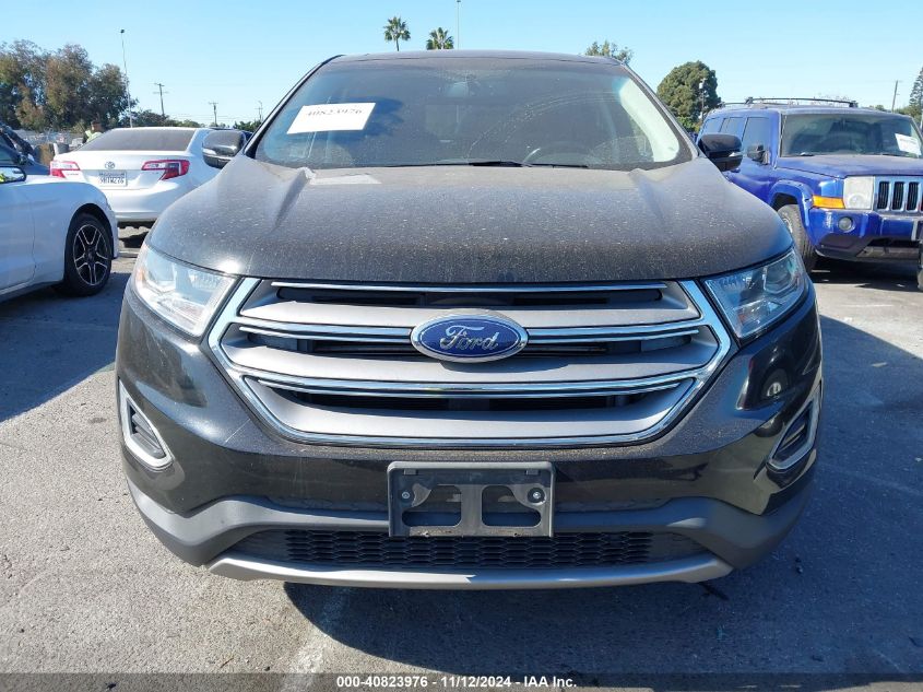 2017 Ford Edge Sel VIN: 2FMPK3J84HBB68938 Lot: 40823976