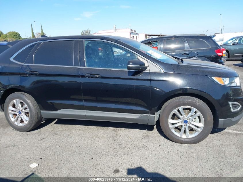 2017 Ford Edge Sel VIN: 2FMPK3J84HBB68938 Lot: 40823976