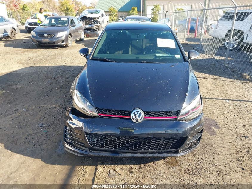 2017 Volkswagen Golf Gti Autobahn 4-Door/S 4-Door/Se 4-Door/Sport 4-Door VIN: 3VW4T7AU3HM051078 Lot: 40823978