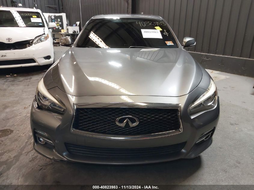 2014 Infiniti Q50 Premium VIN: JN1BV7AP6EM687051 Lot: 40823983