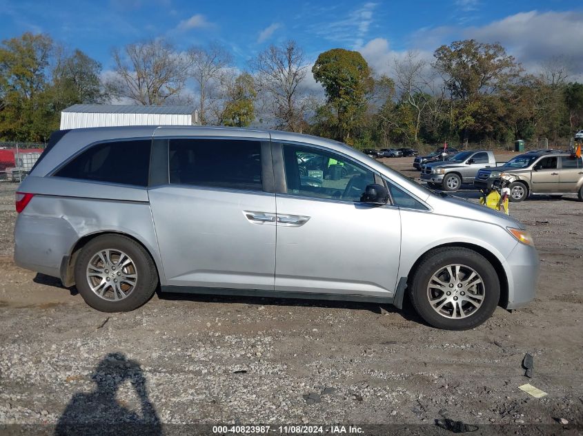 2011 Honda Odyssey Ex-L VIN: 5FNRL5H65BB052166 Lot: 40823987