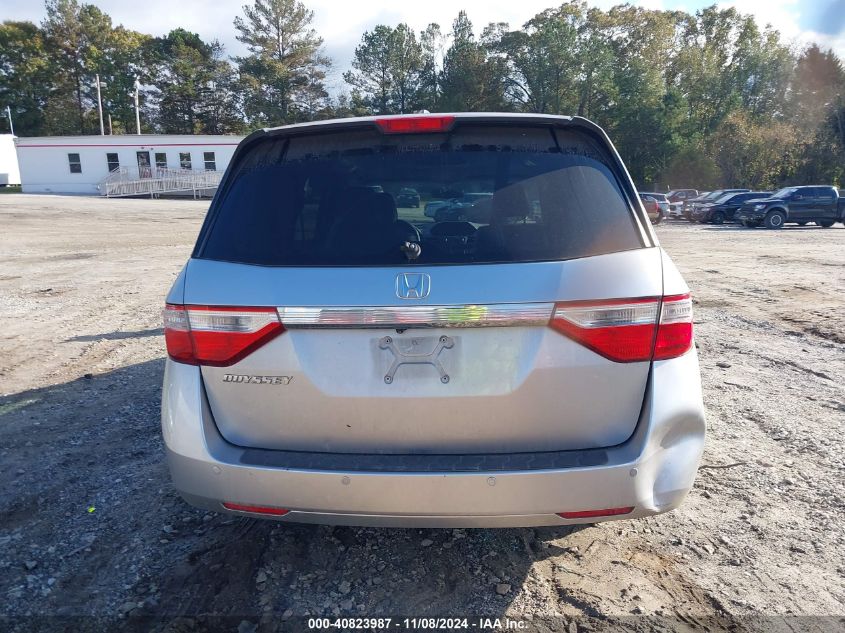 2011 Honda Odyssey Ex-L VIN: 5FNRL5H65BB052166 Lot: 40823987