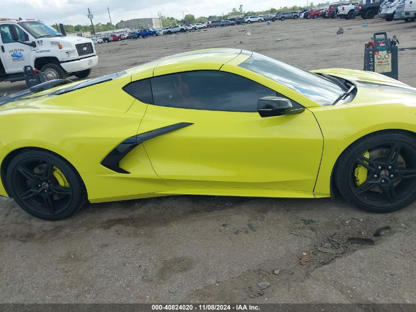 2021 Chevrolet Corvette Stingray Rwd 1Lt VIN: 1G1YA2D45M5122556 Lot: 40824020