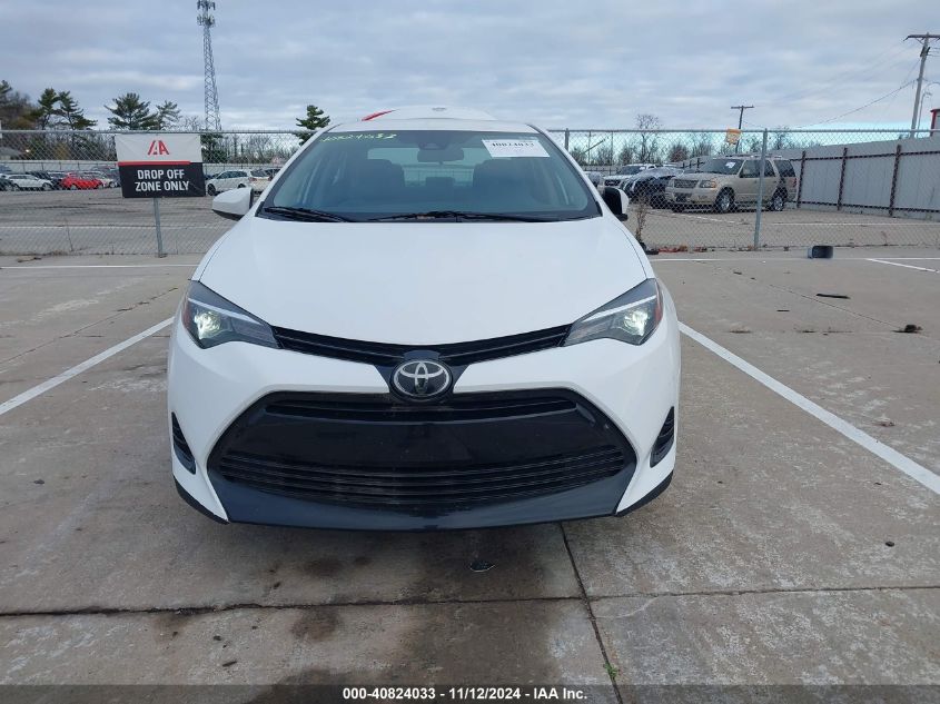 2018 Toyota Corolla Le VIN: 2T1BURHE2JC095394 Lot: 40824033