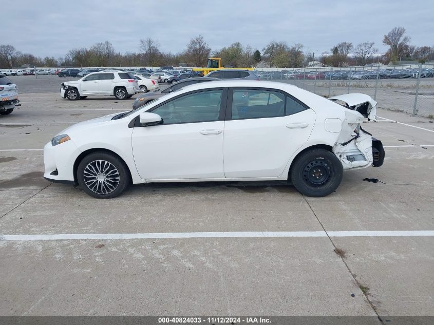 2018 Toyota Corolla Le VIN: 2T1BURHE2JC095394 Lot: 40824033