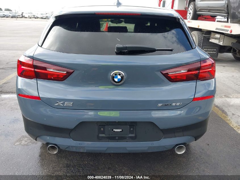 2022 BMW X2 Sdrive28I VIN: WBXYH9C09N5U74943 Lot: 40824039