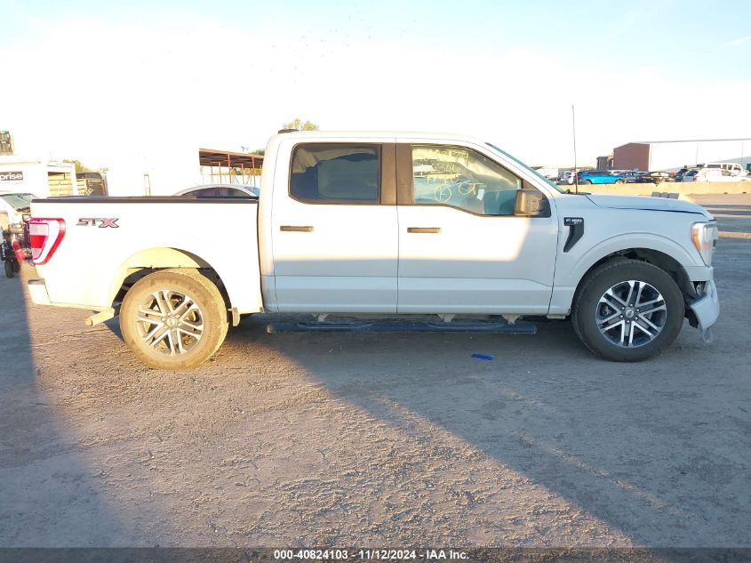 2022 Ford F-150 Xl VIN: 1FTEW1CP2NKD67481 Lot: 40824103