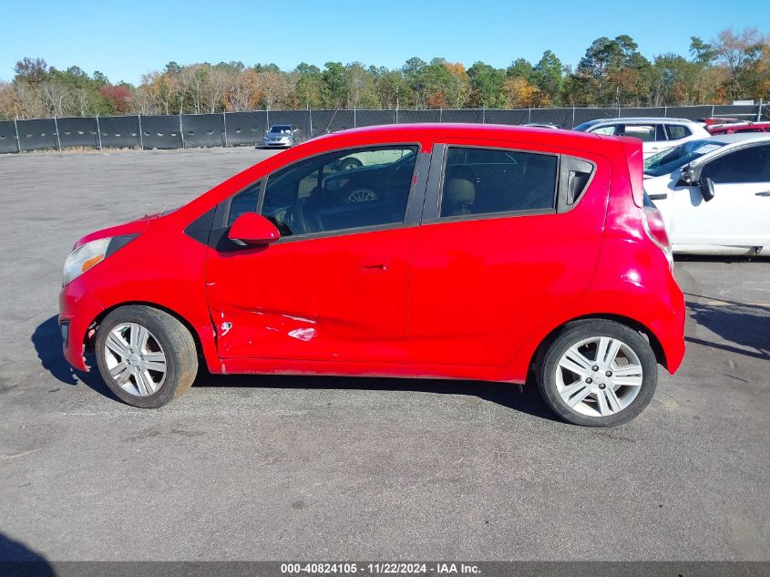 2014 Chevrolet Spark Ls Manual VIN: KL8CA6S93EC592033 Lot: 40824105