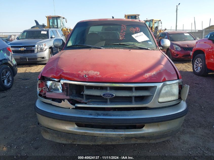 1998 Ford F-150 Lariat/Xl/Xlt VIN: 1FTZX0767WKB71435 Lot: 40824137